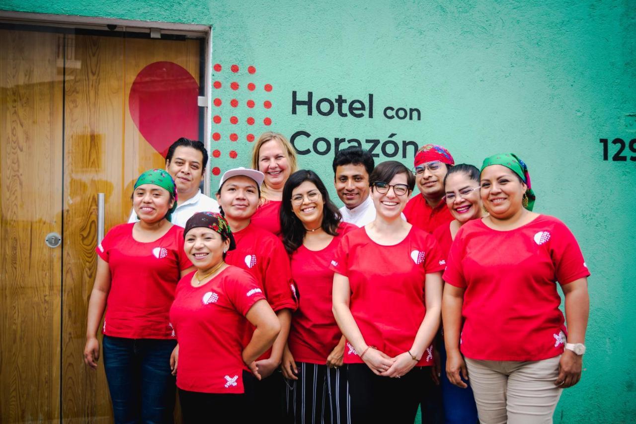 Hotel Con Corazon Oaxaca Zewnętrze zdjęcie